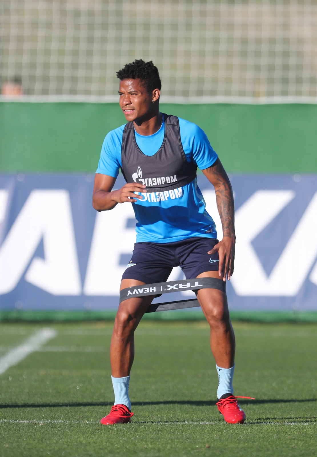 «Газпром»-тренировочные сборы в Испании: 3 февраля, вечерняя тренировка