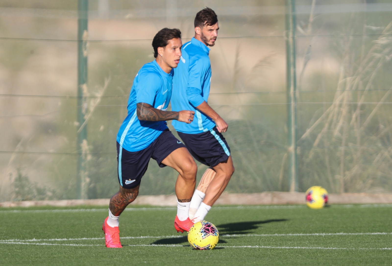 «Газпром»-тренировочные сборы в Испании: 3 февраля, вечерняя тренировка