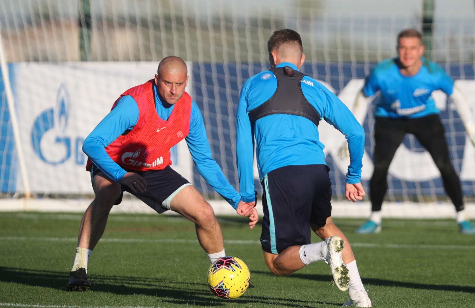 «Газпром»-тренировочные сборы в Испании: 3 февраля, вечерняя тренировка