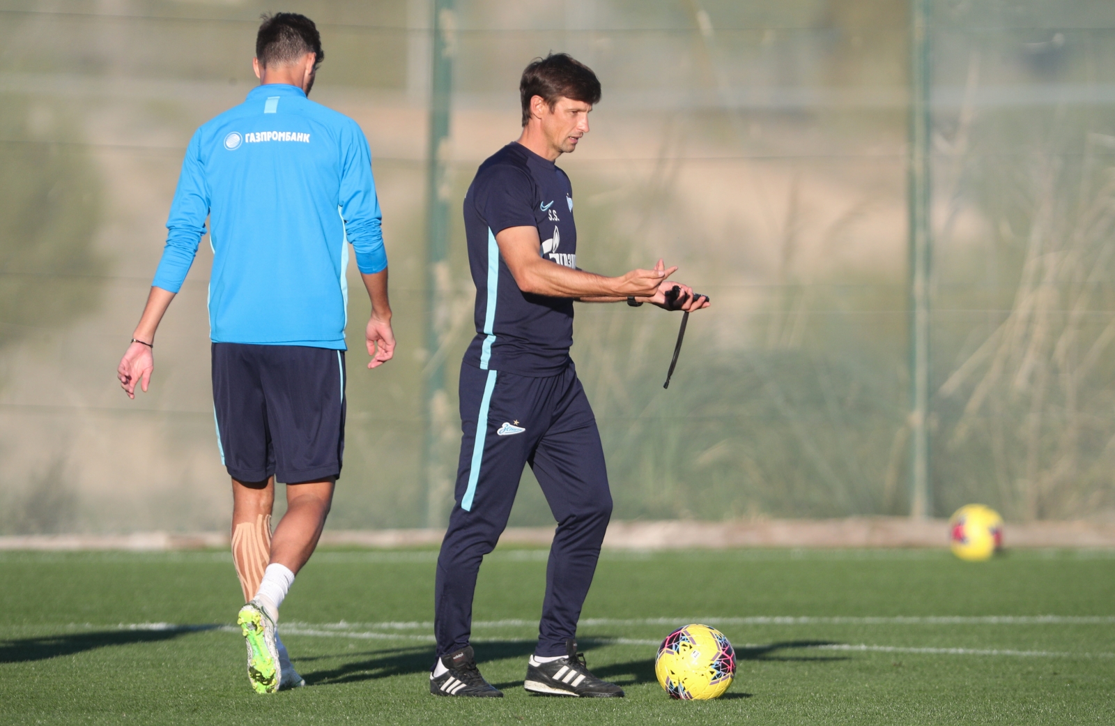 «Газпром»-тренировочные сборы в Испании: 3 февраля, вечерняя тренировка