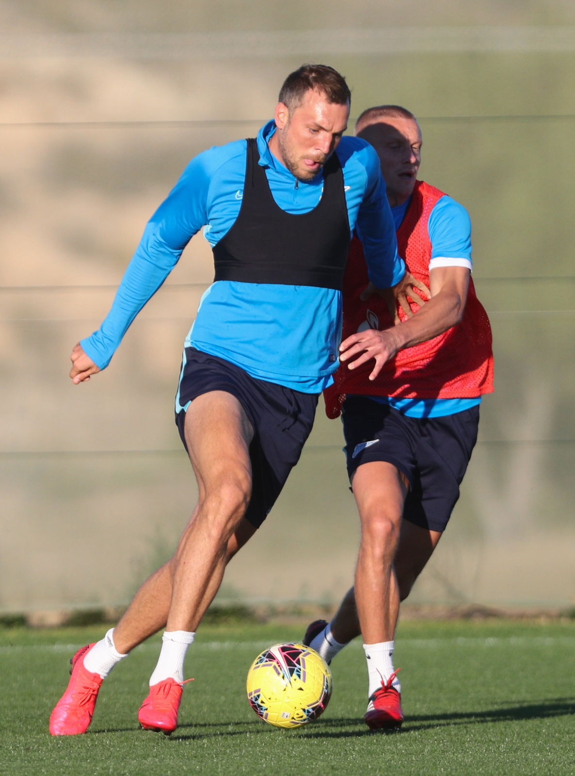 «Газпром»-тренировочные сборы в Испании: 3 февраля, вечерняя тренировка