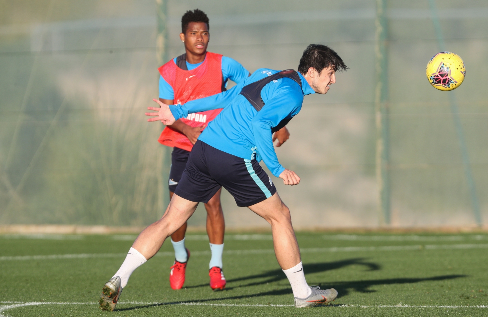 «Газпром»-тренировочные сборы в Испании: 3 февраля, вечерняя тренировка