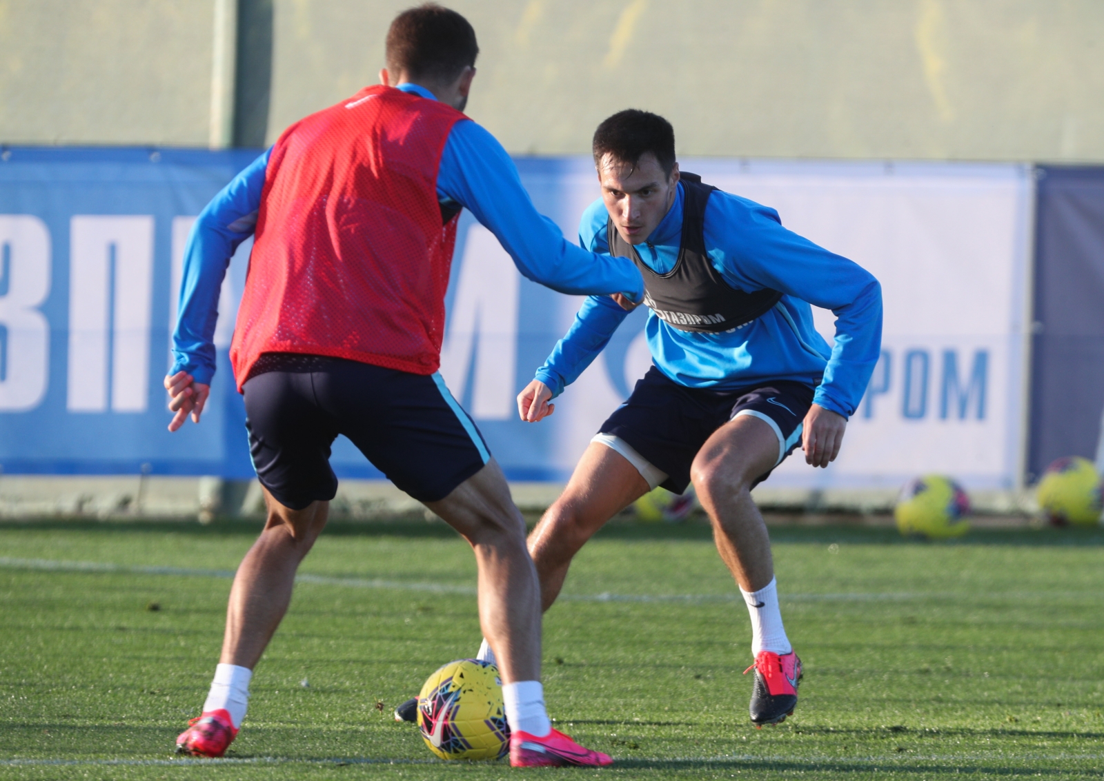 «Газпром»-тренировочные сборы в Испании: 3 февраля, вечерняя тренировка