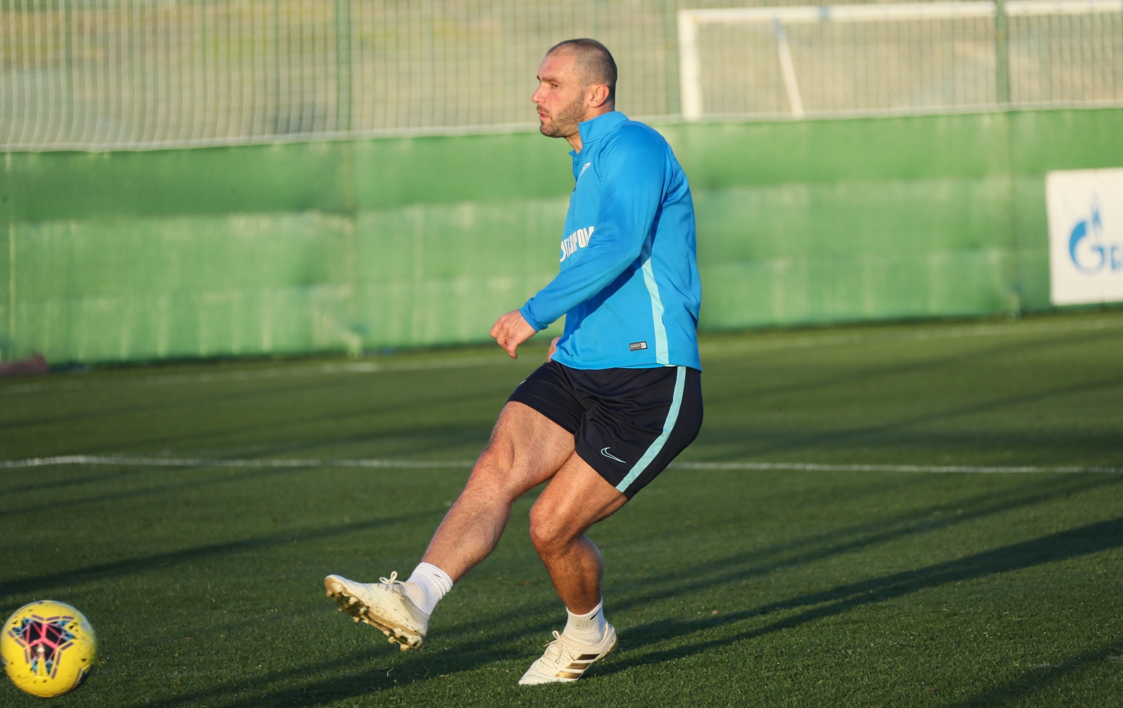 «Газпром»-тренировочные сборы в Испании: 3 февраля, вечерняя тренировка