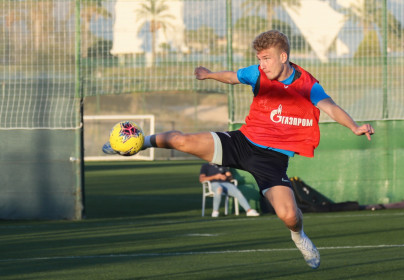 «Газпром»-тренировочные сборы в Испании: 3 февраля, вечерняя тренировка