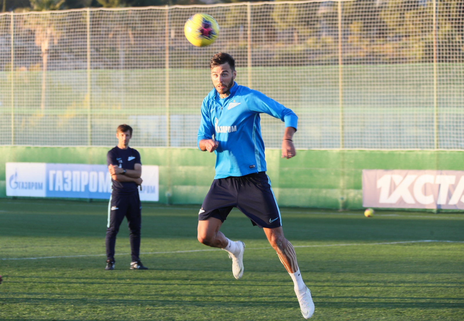 «Газпром»-тренировочные сборы в Испании: 3 февраля, вечерняя тренировка