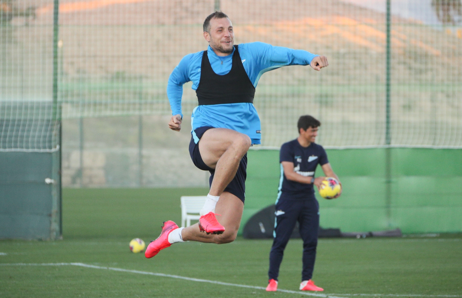 «Газпром»-тренировочные сборы в Испании: 3 февраля, вечерняя тренировка