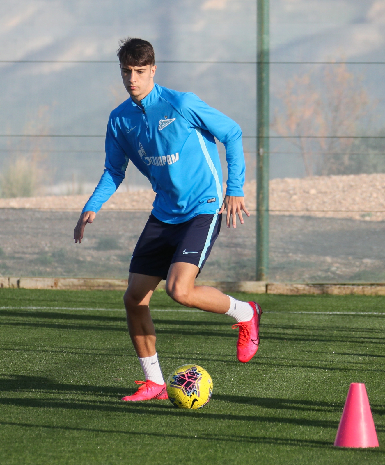 «Газпром»-тренировочные сборы в Испании: 4 февраля, вечерняя тренировка