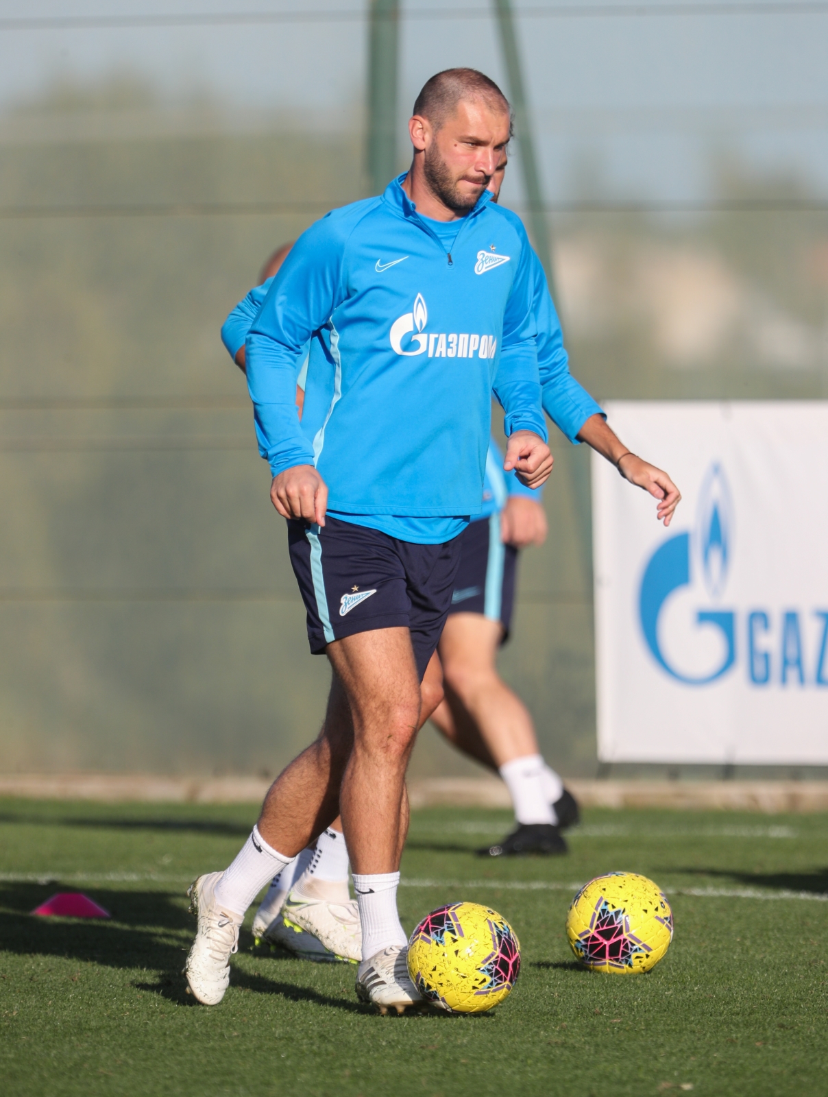 «Газпром»-тренировочные сборы в Испании: 4 февраля, вечерняя тренировка