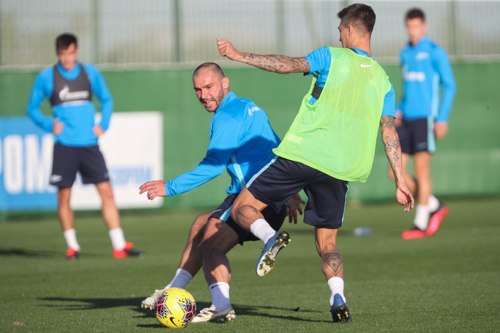 «Газпром»-тренировочные сборы в Испании: 4 февраля, вечерняя тренировка