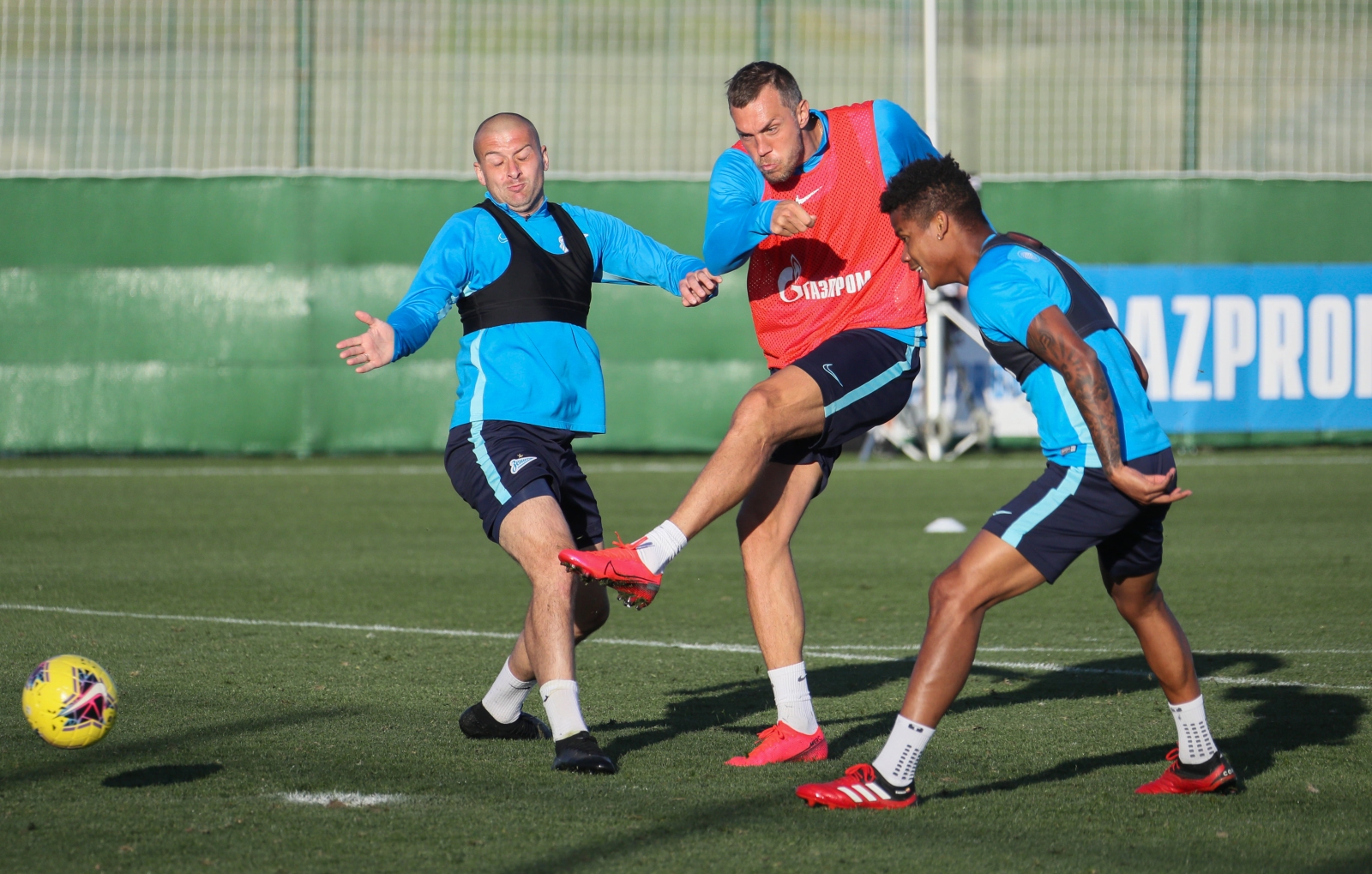 «Газпром»-тренировочные сборы в Испании: 4 февраля, вечерняя тренировка
