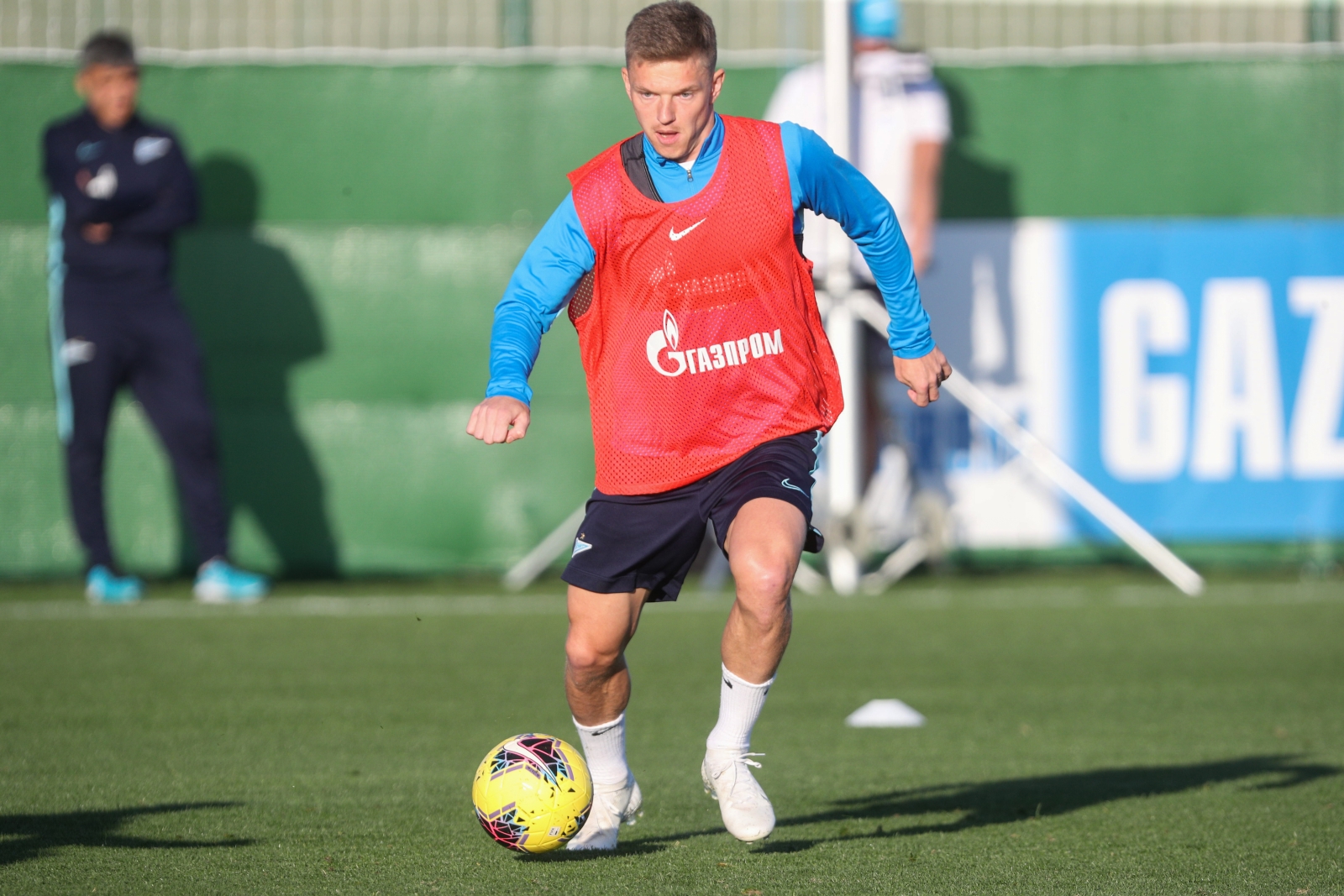 «Газпром»-тренировочные сборы в Испании: 4 февраля, вечерняя тренировка