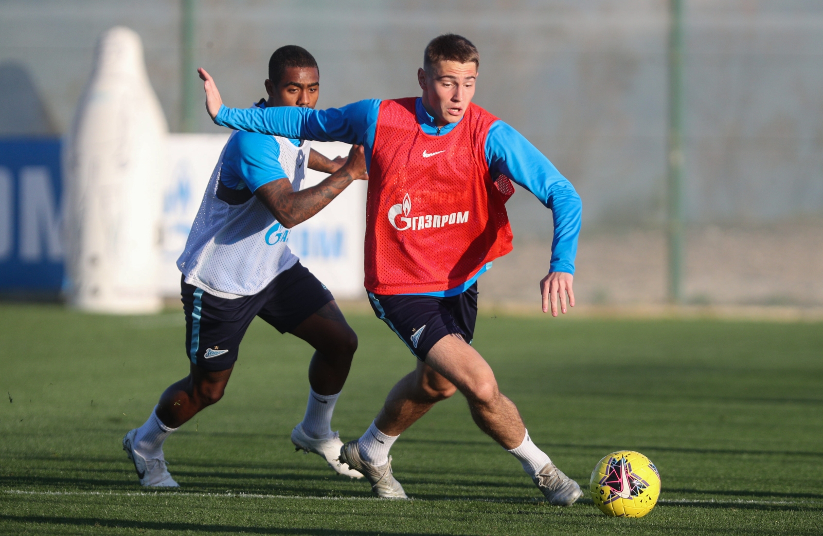 «Газпром»-тренировочные сборы в Испании: 4 февраля, вечерняя тренировка