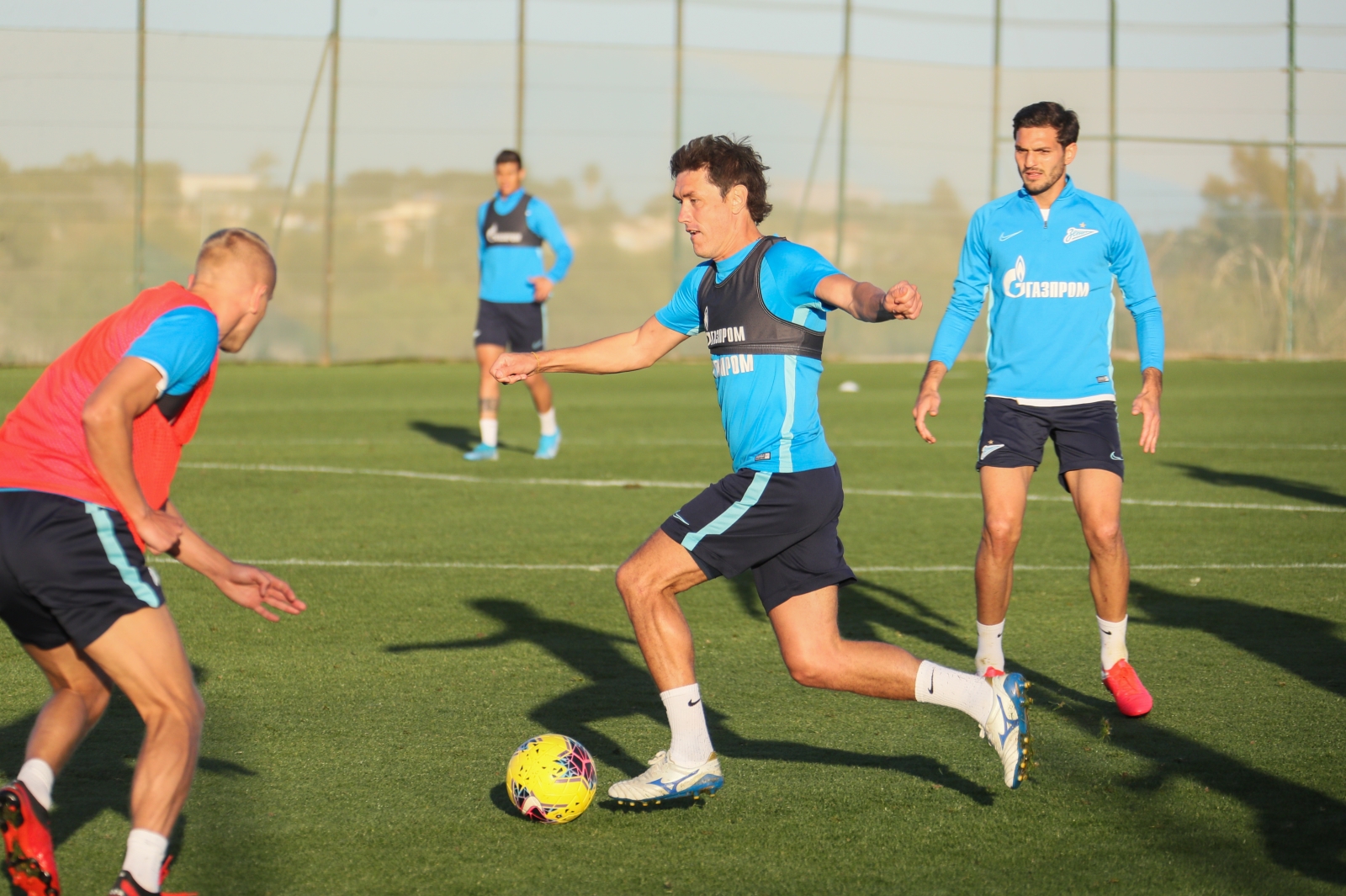 «Газпром»-тренировочные сборы в Испании: 4 февраля, вечерняя тренировка