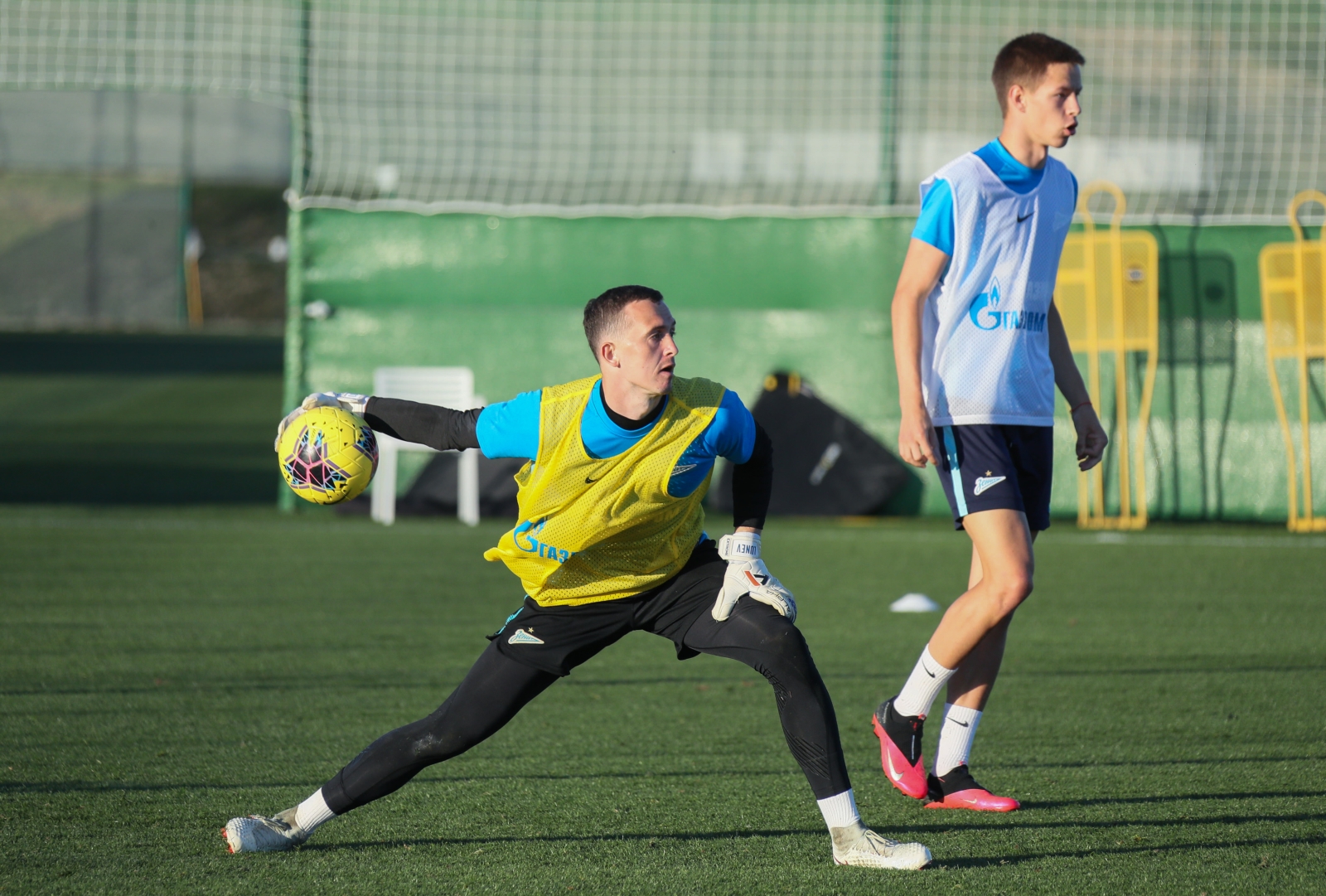 «Газпром»-тренировочные сборы в Испании: 4 февраля, вечерняя тренировка