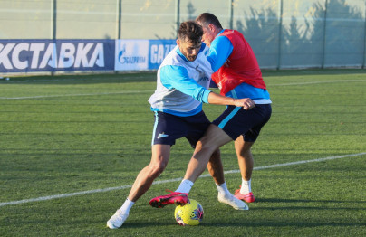 «Газпром»-тренировочные сборы в Испании: 4 февраля, вечерняя тренировка