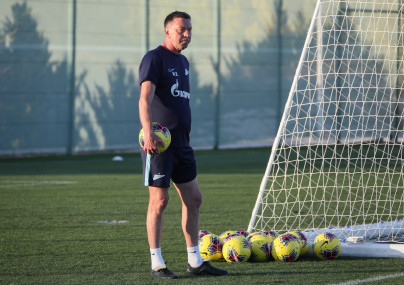 «Газпром»-тренировочные сборы в Испании: 4 февраля, вечерняя тренировка