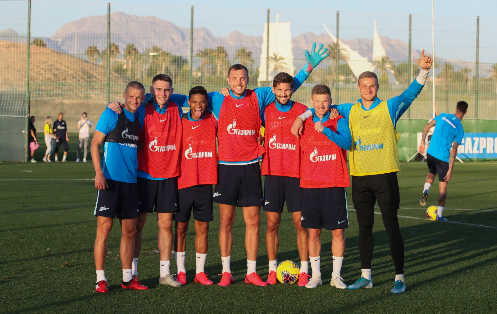 «Газпром»-тренировочные сборы в Испании: 4 февраля, вечерняя тренировка