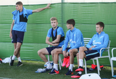 «Газпром»-тренировочные сборы в Испании: 4 февраля, вечерняя тренировка