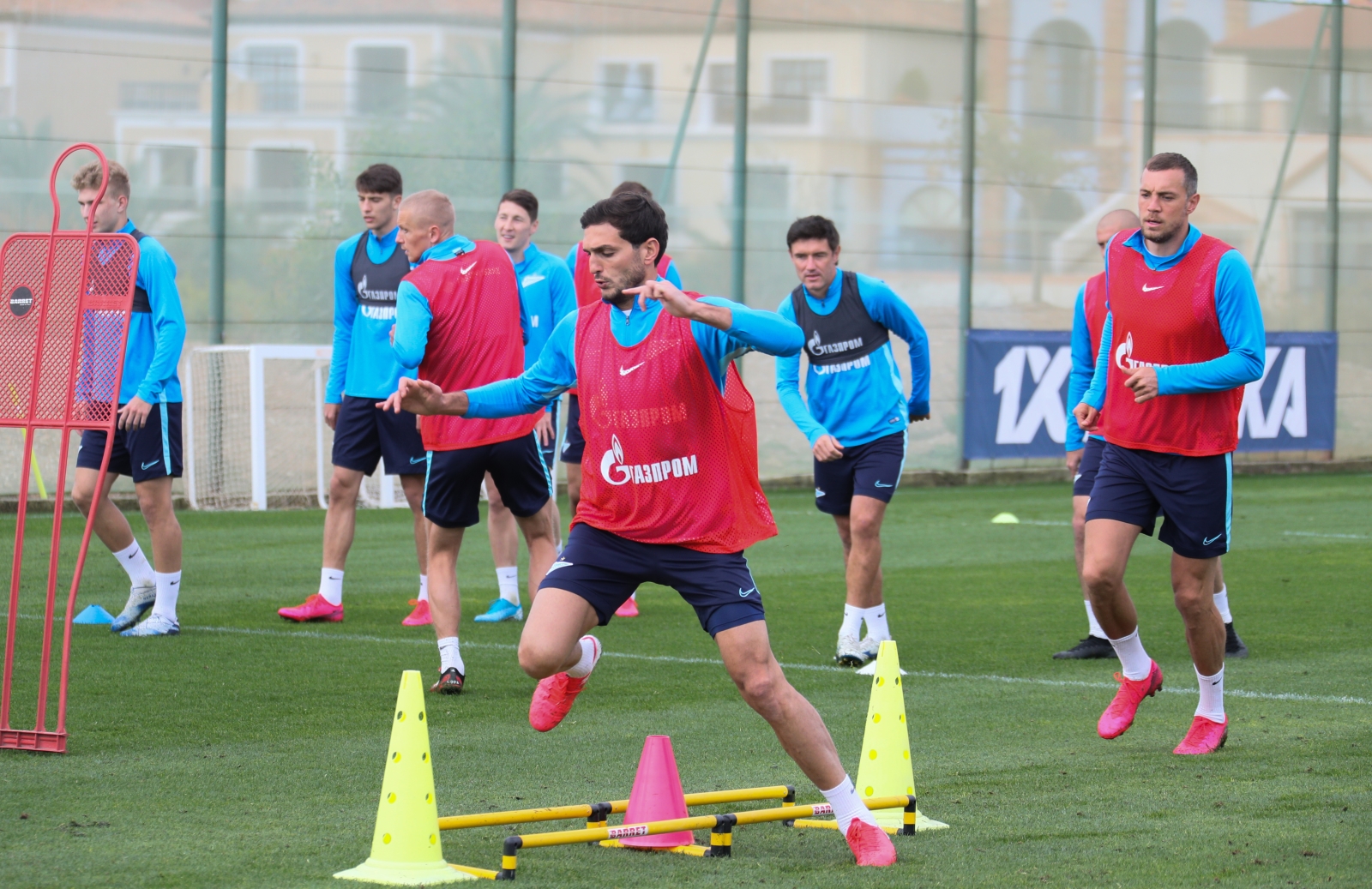 «Газпром»-тренировочные сборы в Испании: 5 февраля, утренняя тренировка