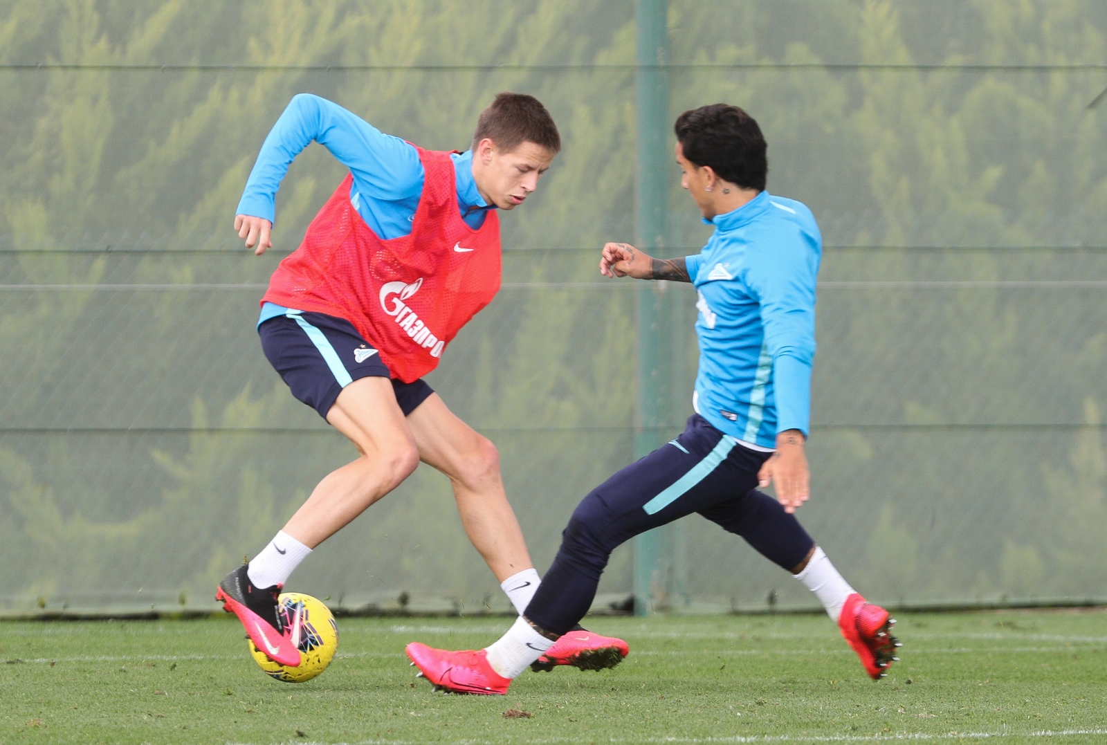 «Газпром»-тренировочные сборы в Испании: 5 февраля, утренняя тренировка