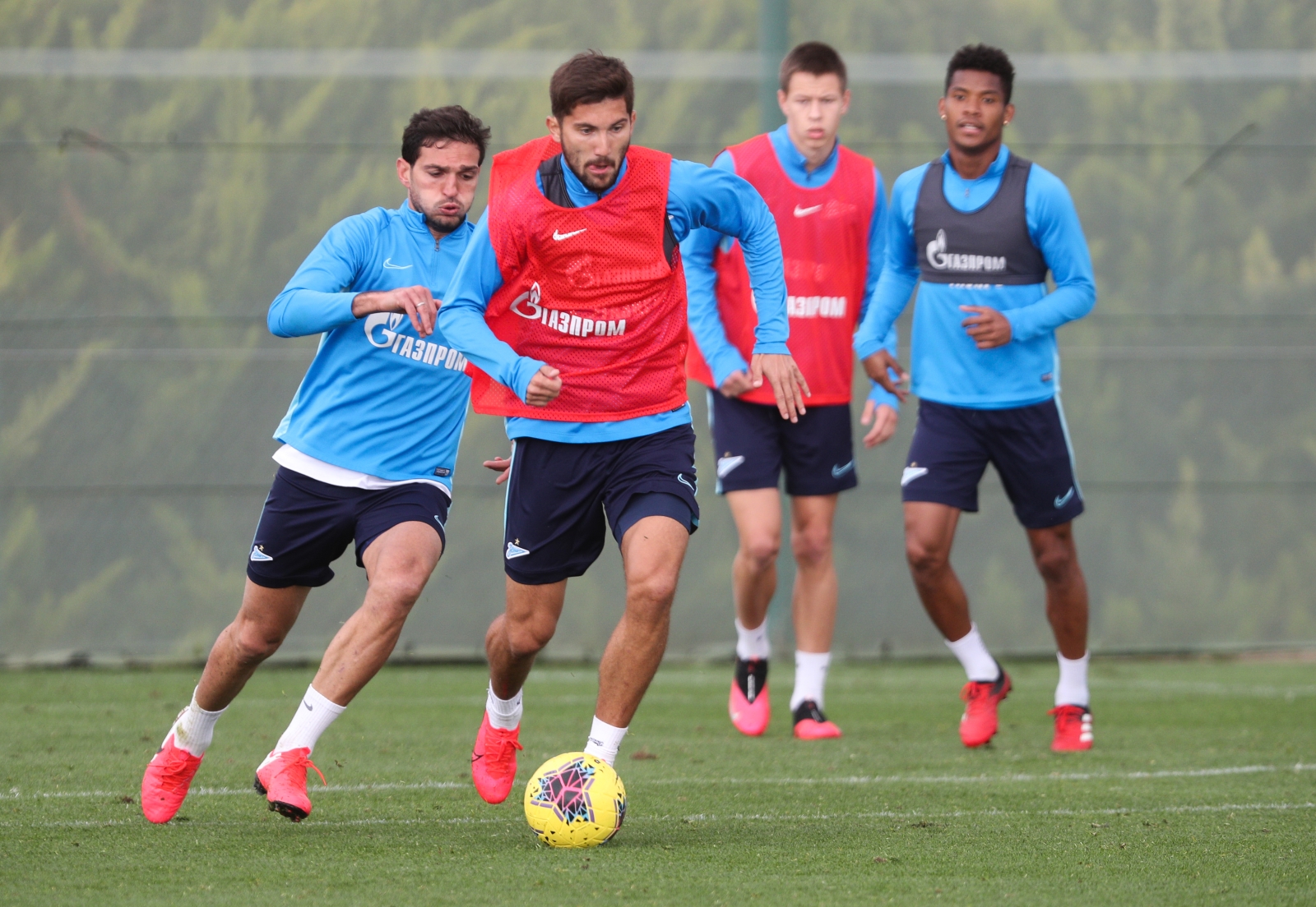 «Газпром»-тренировочные сборы в Испании: 5 февраля, утренняя тренировка