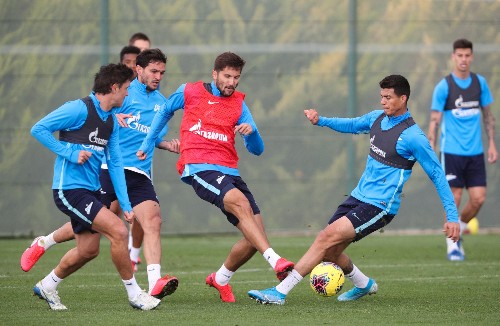 «Газпром»-тренировочные сборы в Испании: 5 февраля, утренняя тренировка