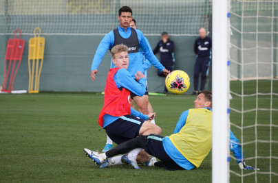 «Газпром»-тренировочные сборы в Испании: 5 февраля, утренняя тренировка