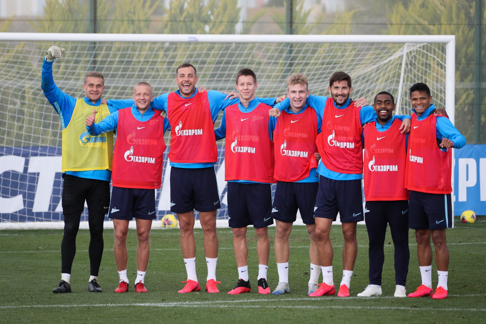 «Газпром»-тренировочные сборы в Испании: 5 февраля, утренняя тренировка