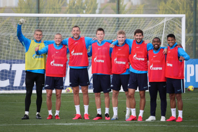 «Газпром»-тренировочные сборы в Испании: 5 февраля, утренняя тренировка