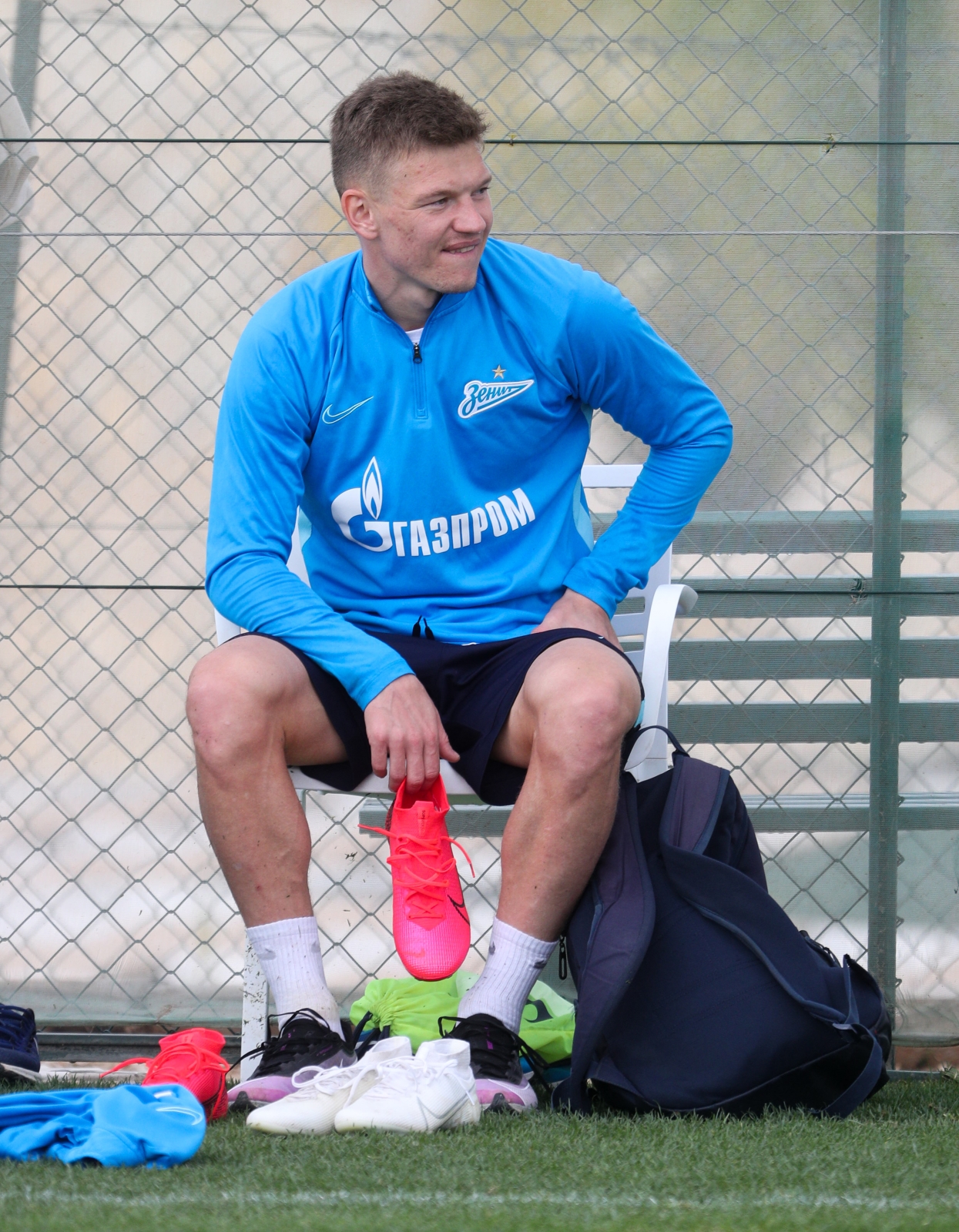 «Газпром»-тренировочные сборы в Испании: 5 февраля, утренняя тренировка