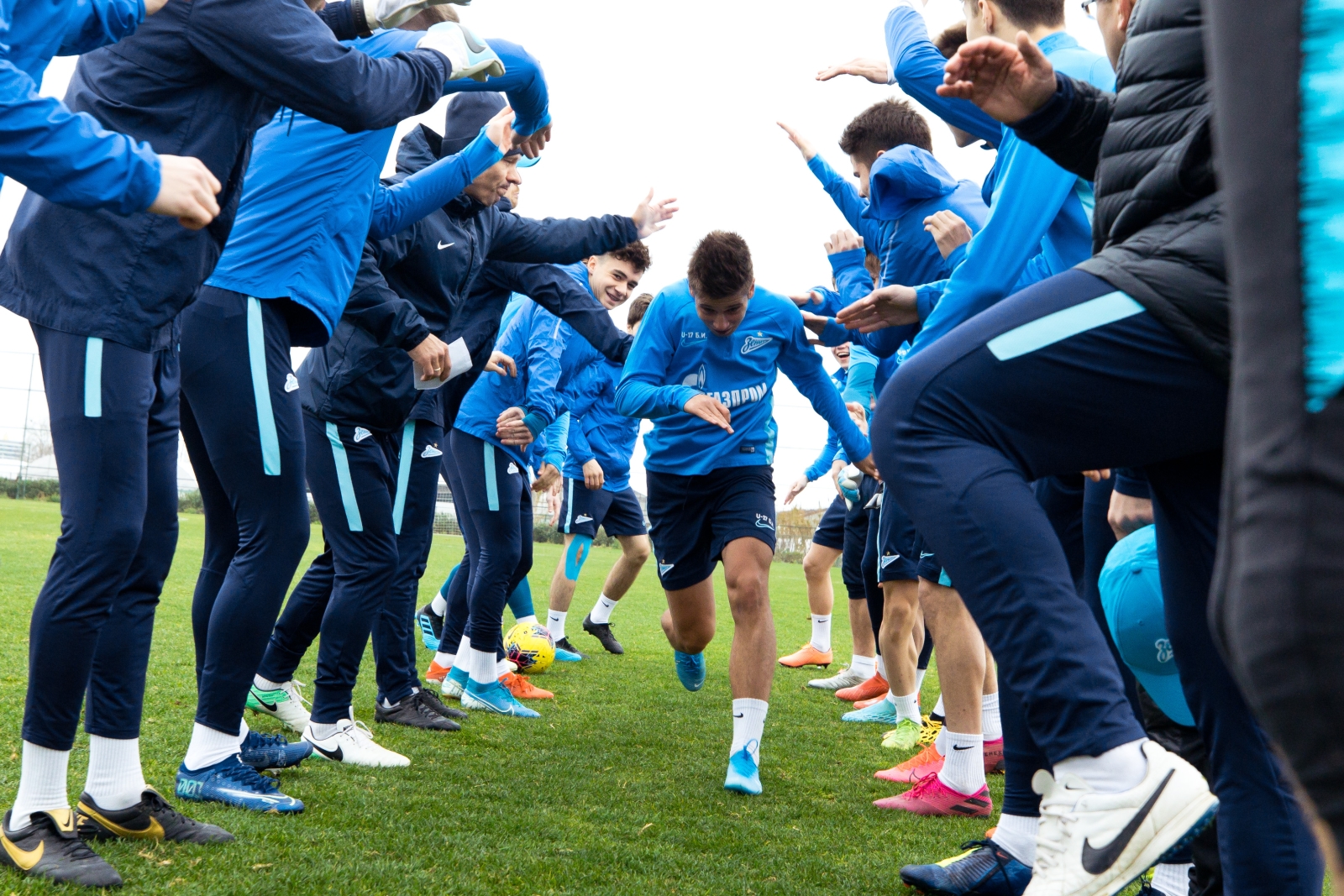 Первая тренировка «Зенита»-м на втором сборе в Турции