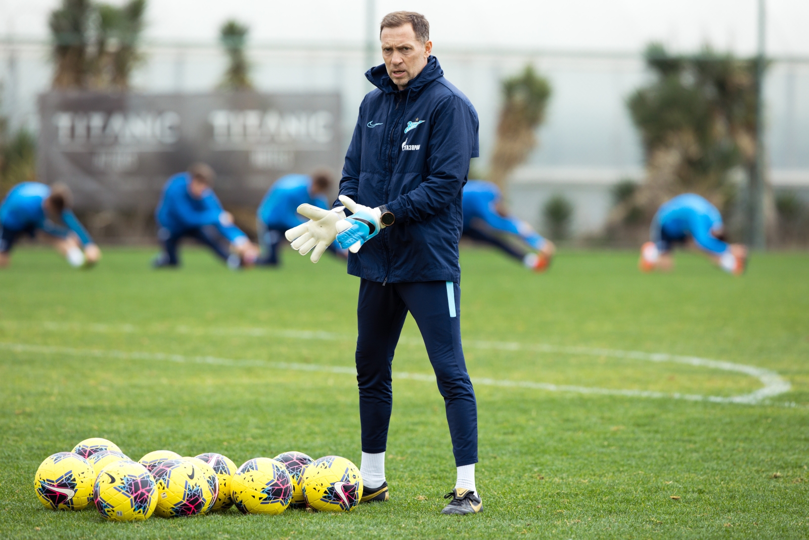 Первая тренировка «Зенита»-м на втором сборе в Турции