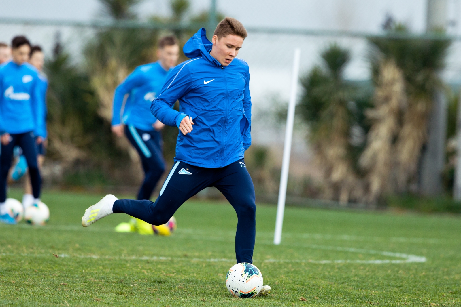 Первая тренировка «Зенита»-м на втором сборе в Турции