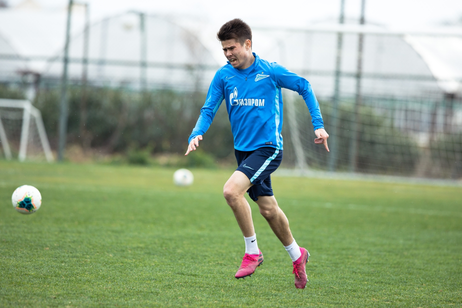 Первая тренировка «Зенита»-м на втором сборе в Турции