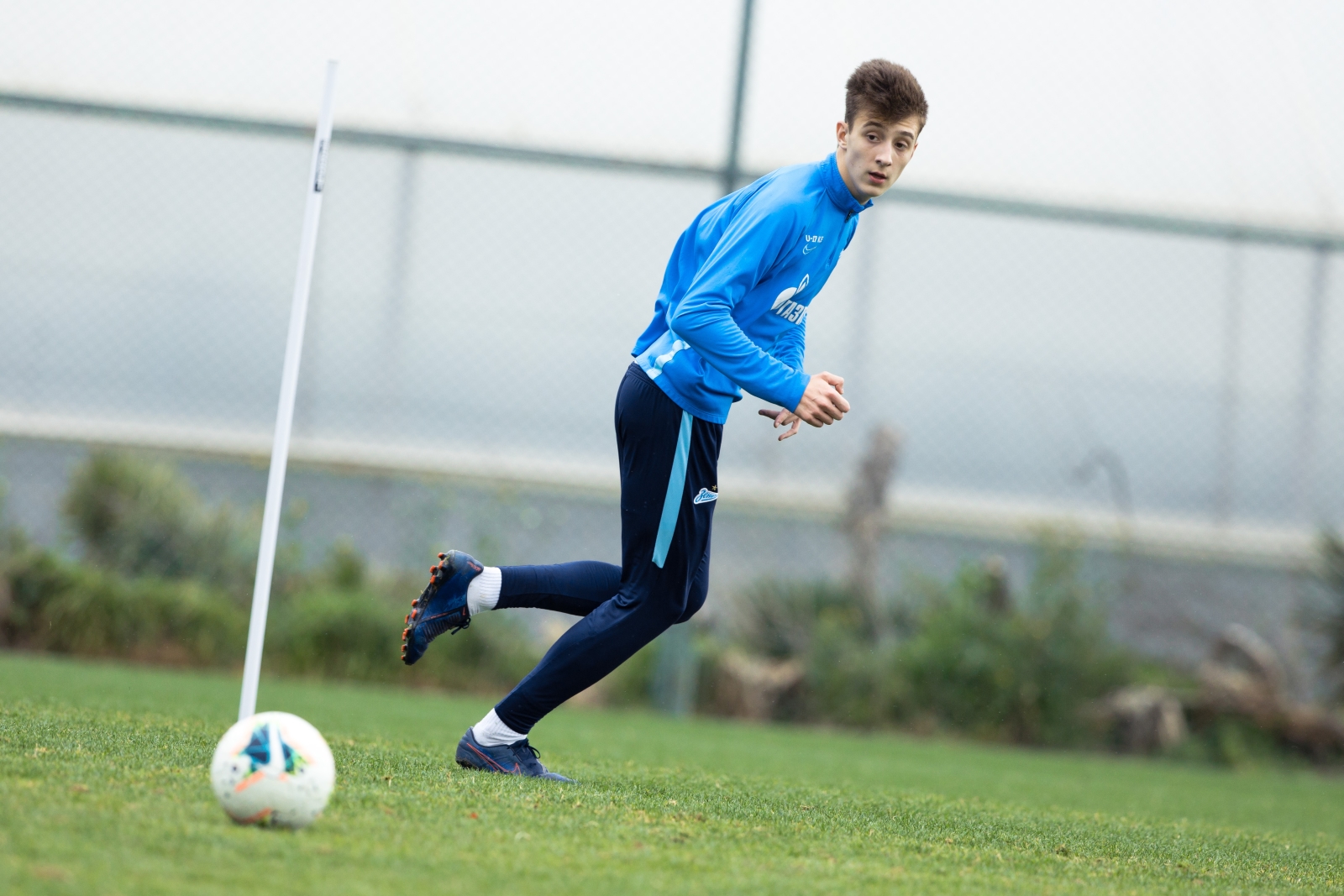 Первая тренировка «Зенита»-м на втором сборе в Турции