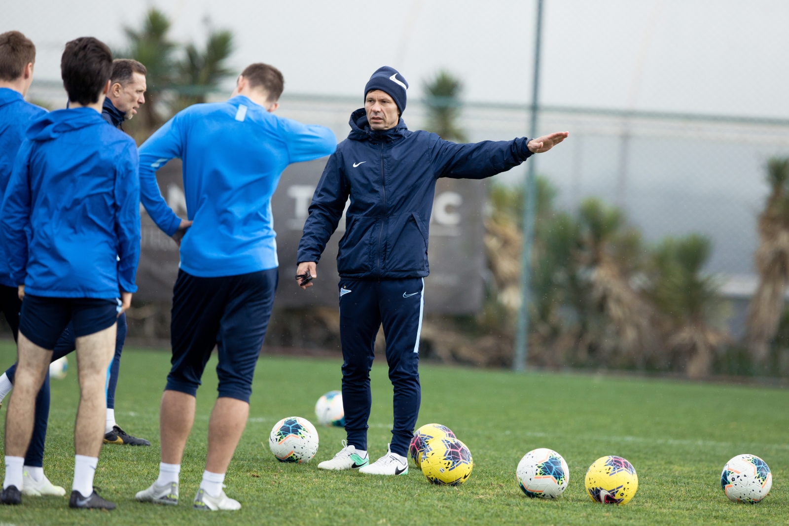 Первая тренировка «Зенита»-м на втором сборе в Турции