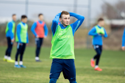 Первая тренировка «Зенита»-м на втором сборе в Турции