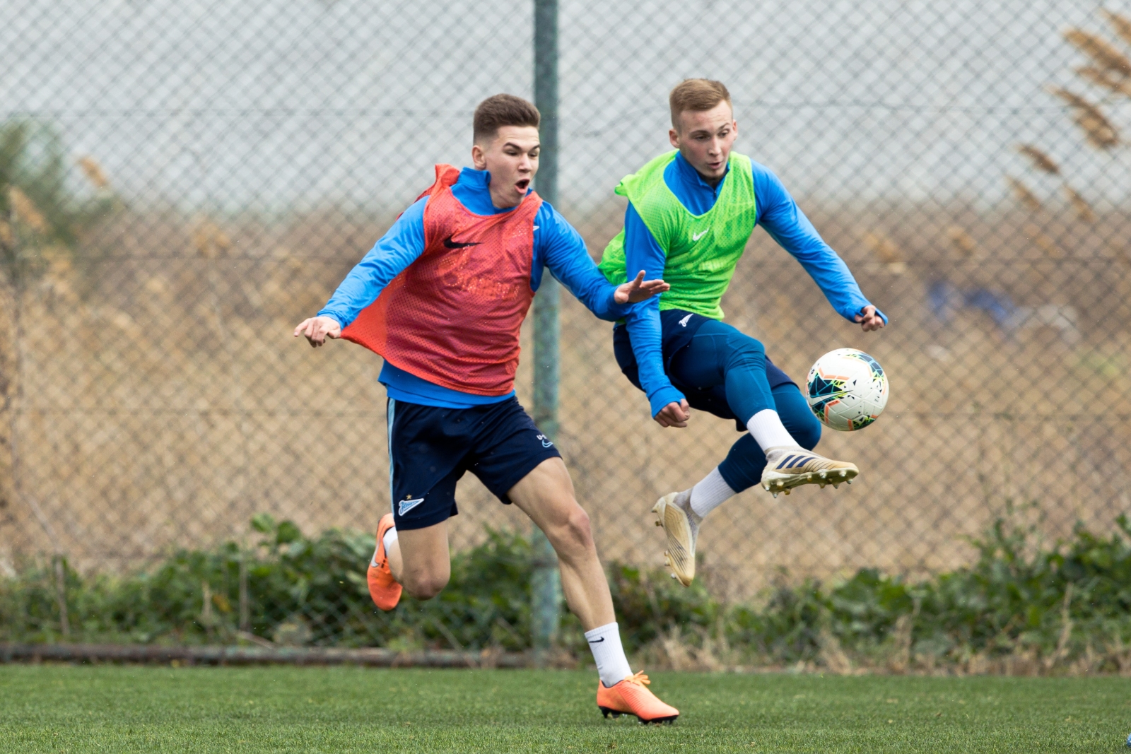 Первая тренировка «Зенита»-м на втором сборе в Турции