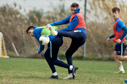 Первая тренировка «Зенита»-м на втором сборе в Турции