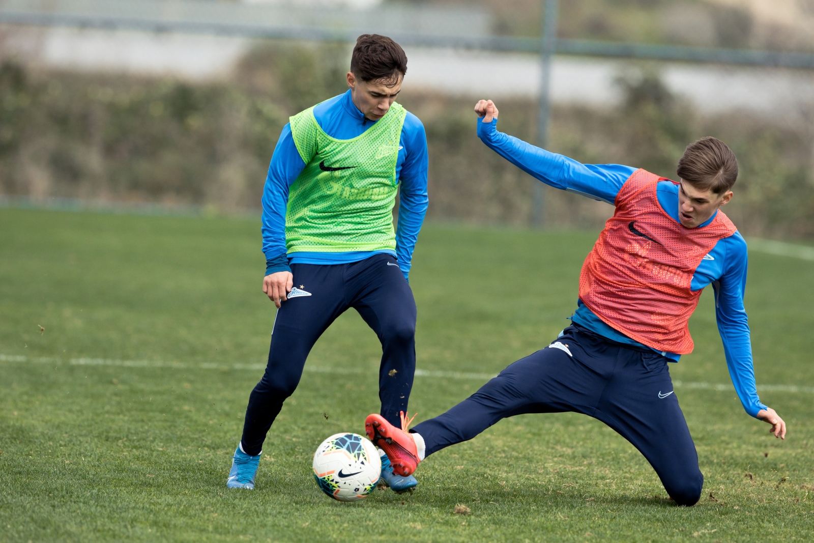 Первая тренировка «Зенита»-м на втором сборе в Турции