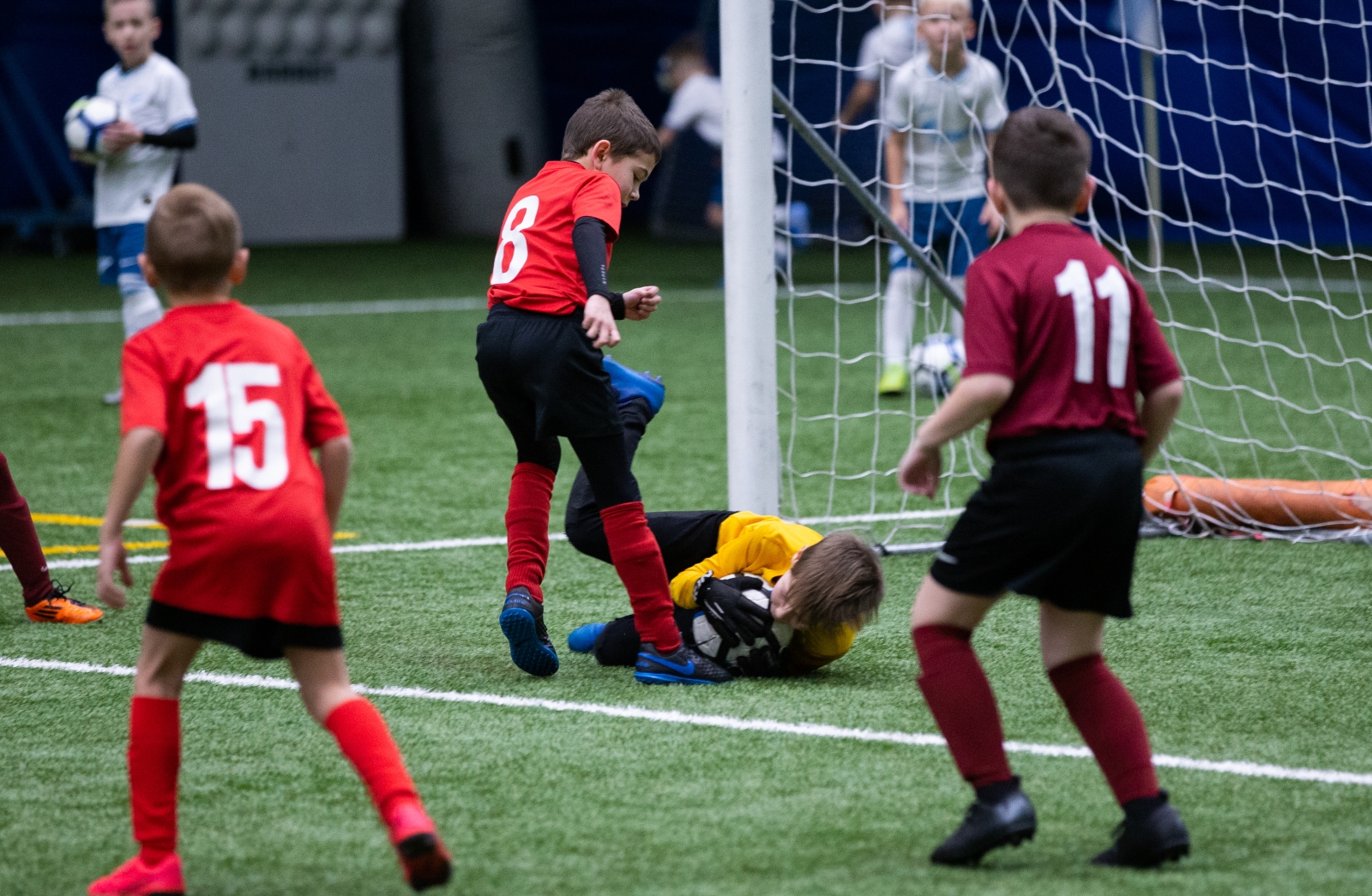 Чемпионат филиалов «Газпром»-Академии U-8: первый день