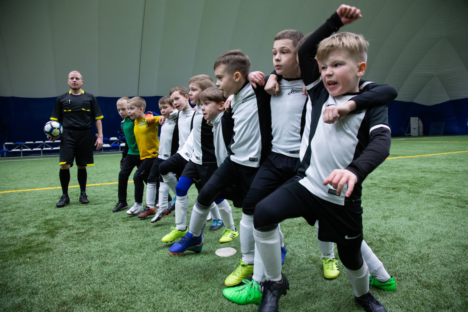 Чемпионат филиалов «Газпром»-Академии U-8: первый день