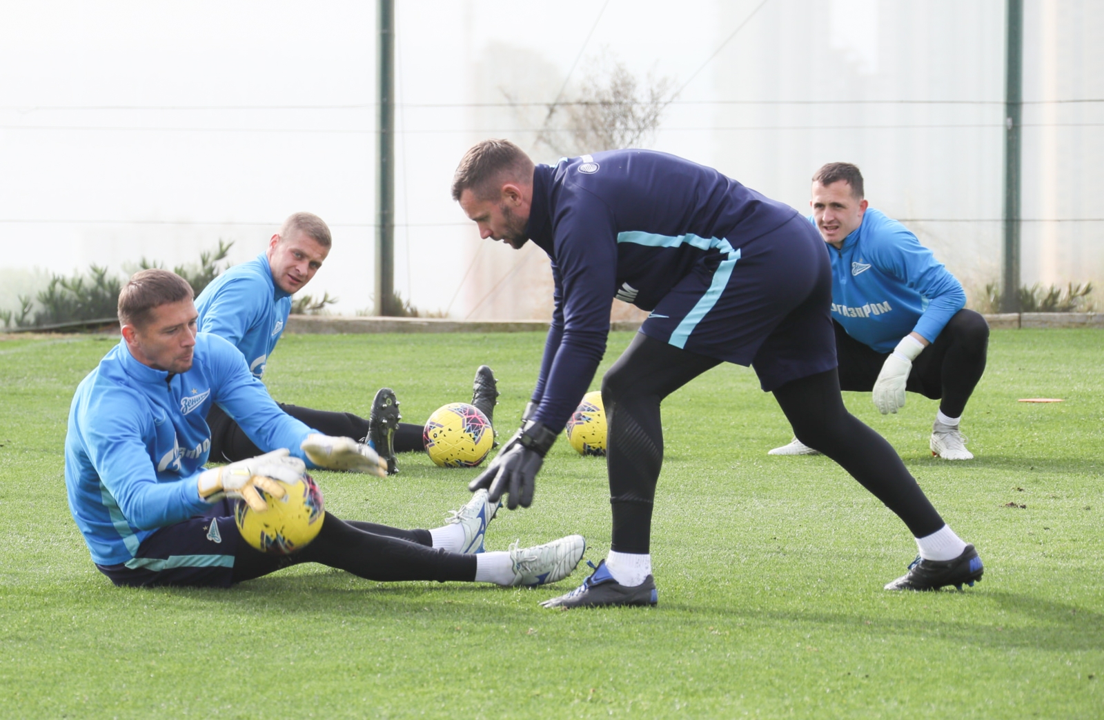 «Газпром»-тренировочные сборы в Испании: 7 февраля, утренняя тренировка