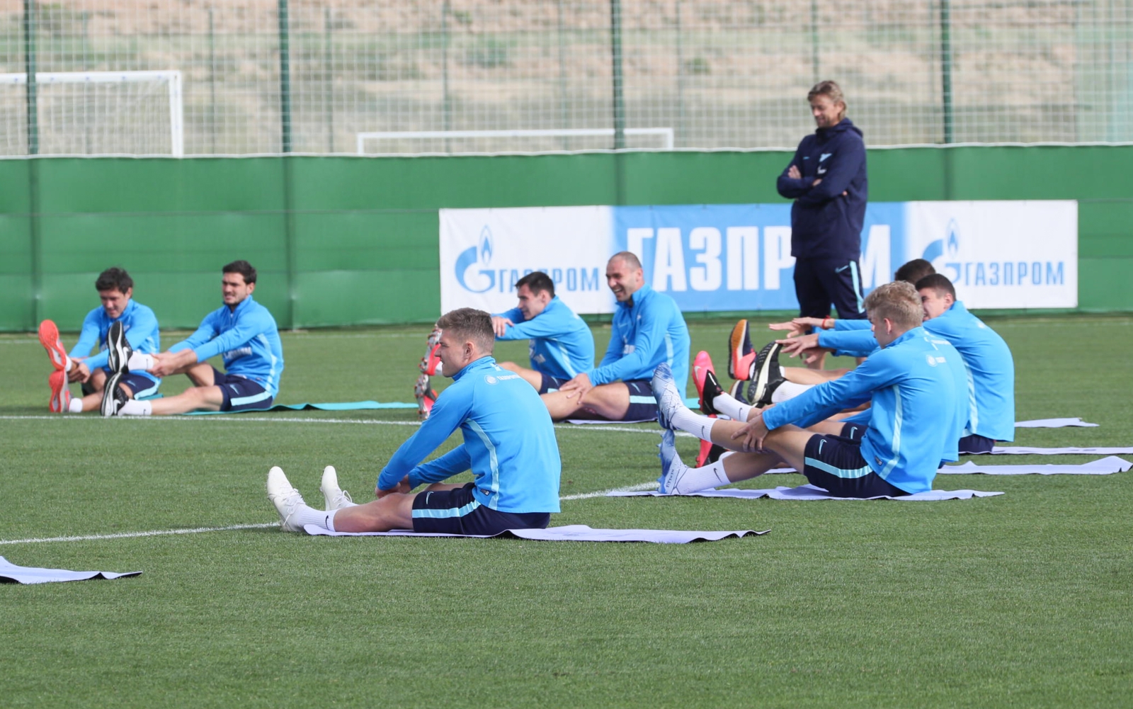 «Газпром»-тренировочные сборы в Испании: 7 февраля, утренняя тренировка