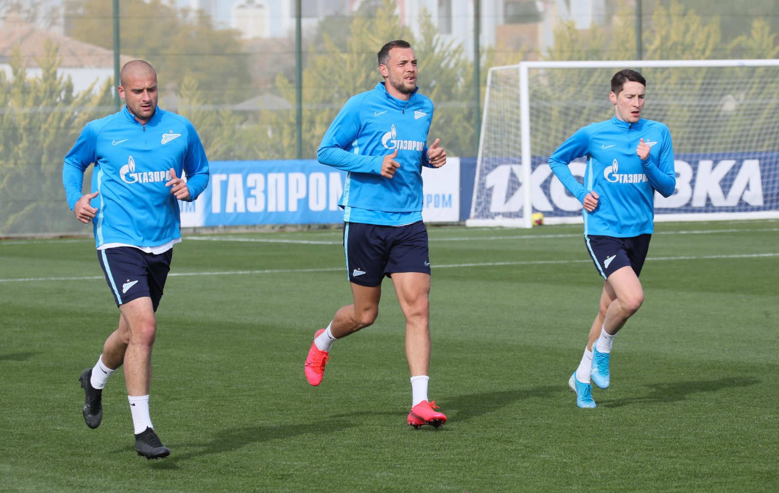 «Газпром»-тренировочные сборы в Испании: 7 февраля, утренняя тренировка
