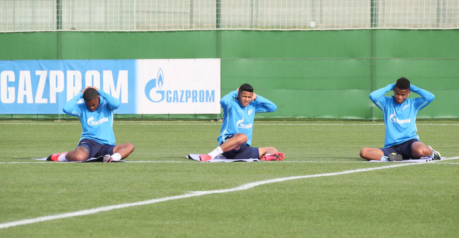 «Газпром»-тренировочные сборы в Испании: 7 февраля, утренняя тренировка
