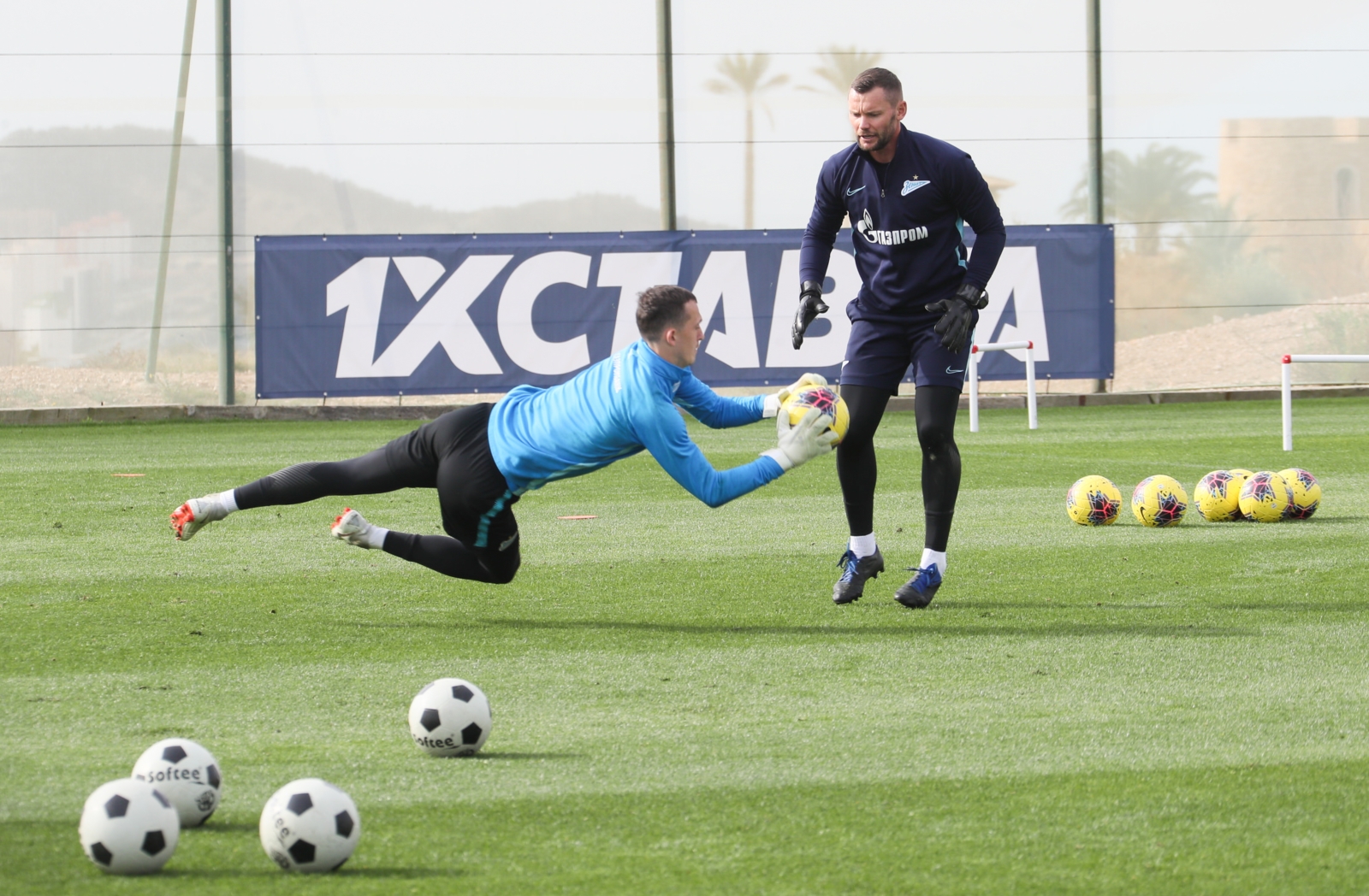 «Газпром»-тренировочные сборы в Испании: 7 февраля, утренняя тренировка