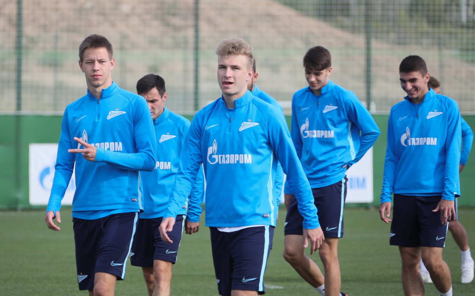 «Газпром»-тренировочные сборы в Испании: 7 февраля, утренняя тренировка