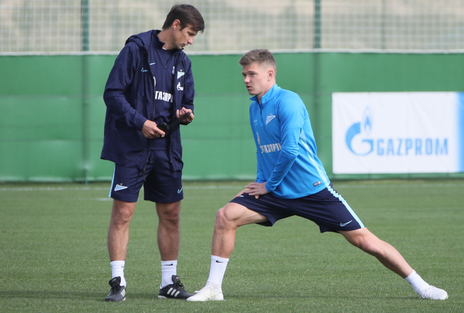«Газпром»-тренировочные сборы в Испании: 7 февраля, утренняя тренировка